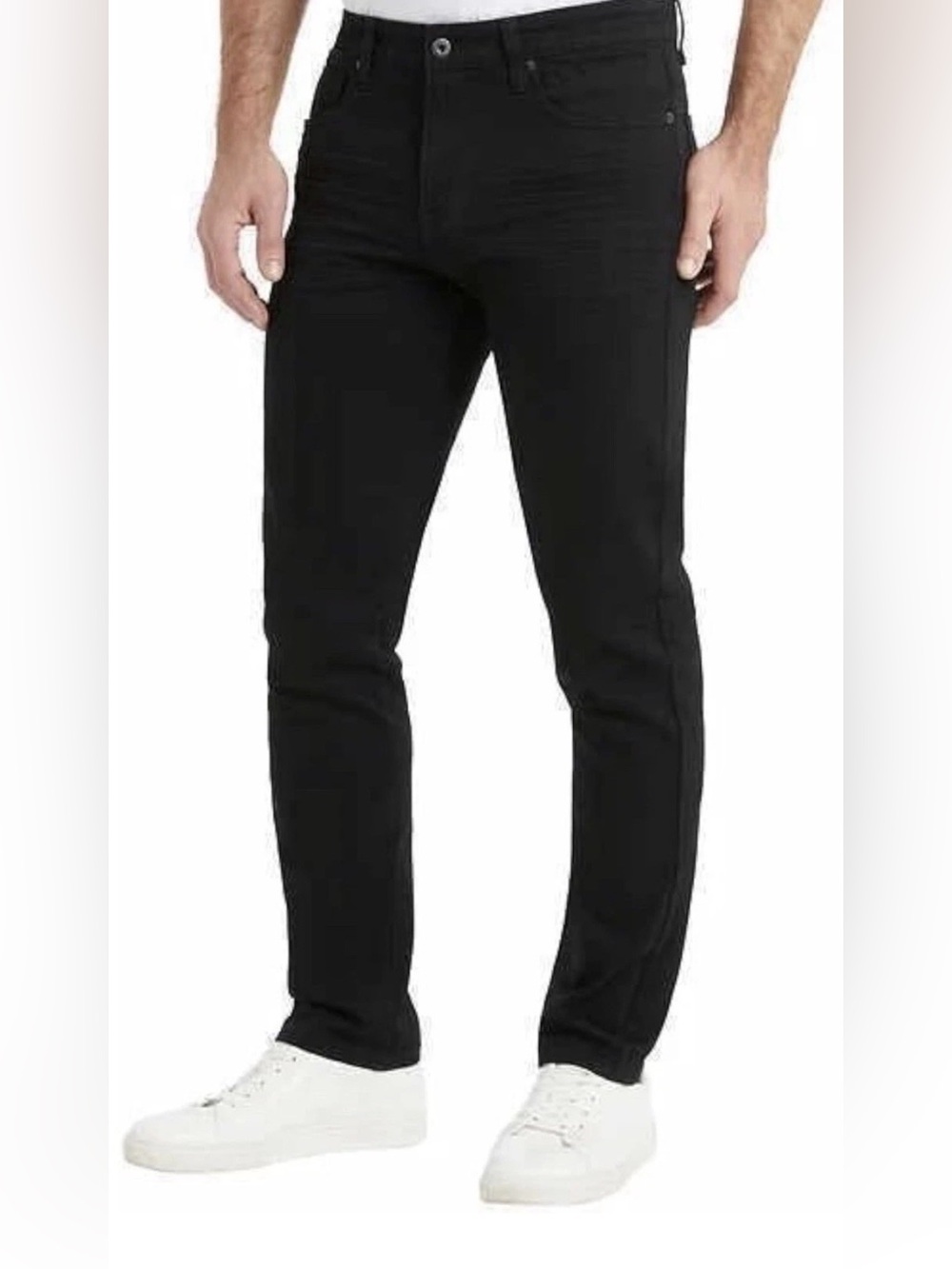 Kennth Cole Men’s Athletic Fit Jeans - Black - 30x30